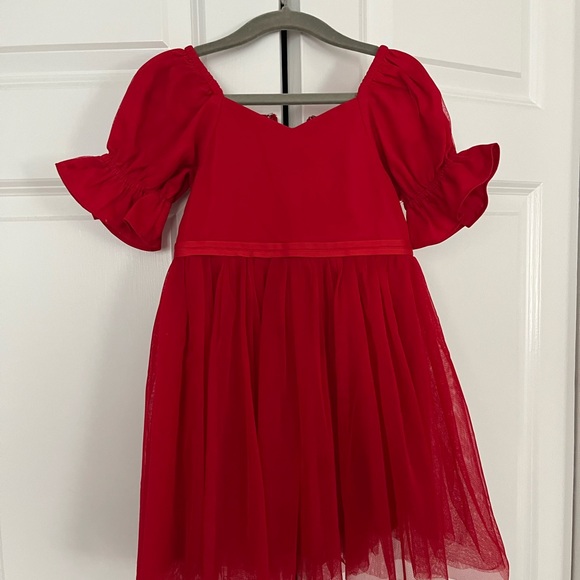 Matching Red Dresses Set - Picture 7 of 10